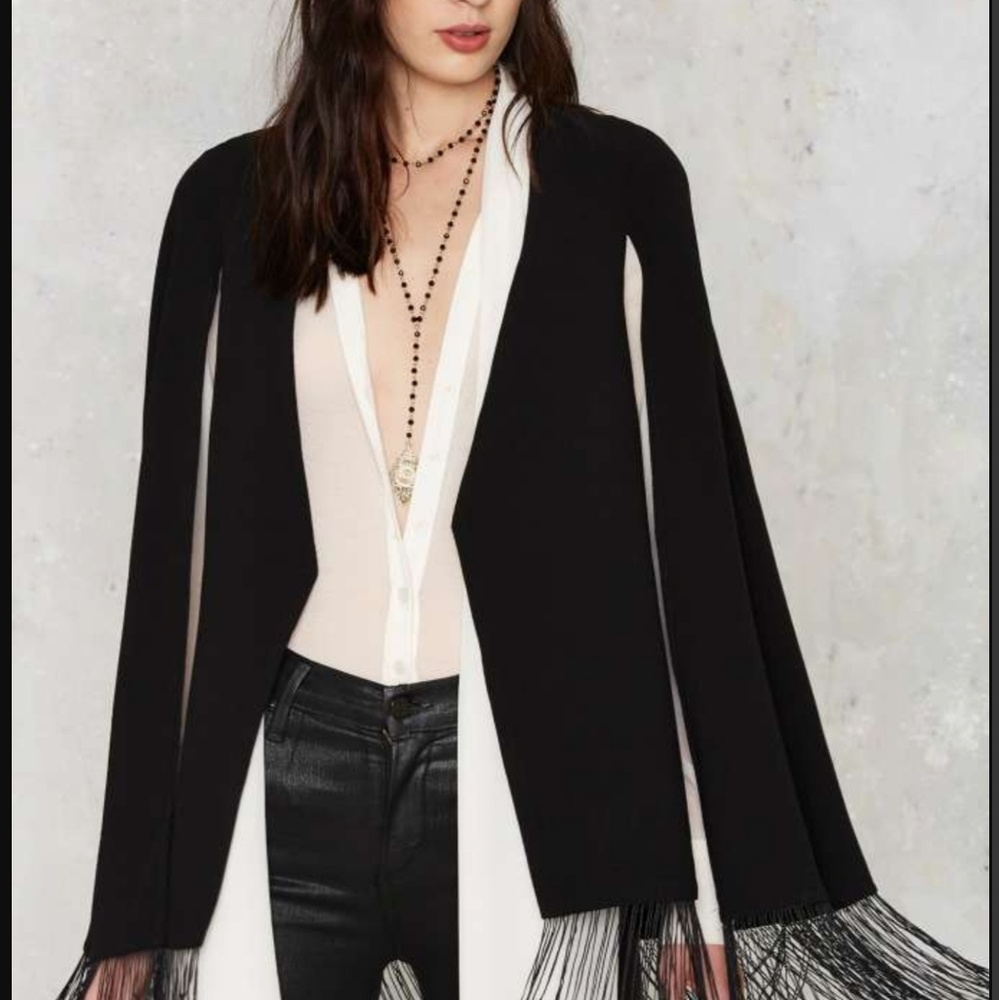Lavish Alice tassle cape