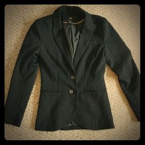 Sleek black blazer