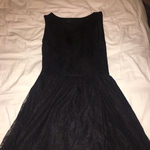 Lacey black dress