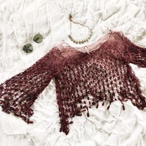 | Free People Crochet Top |