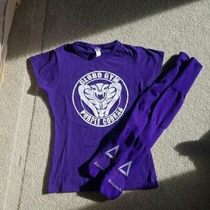 🚫SOLD on merc: Globo Gym Purple Cobras costume