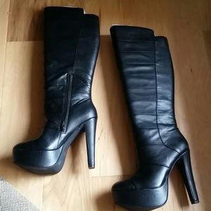 New Jessica Simpson Black Platform Boots 8