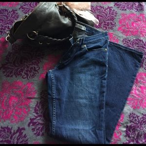 Like new Levi's 524 boot cut denim!