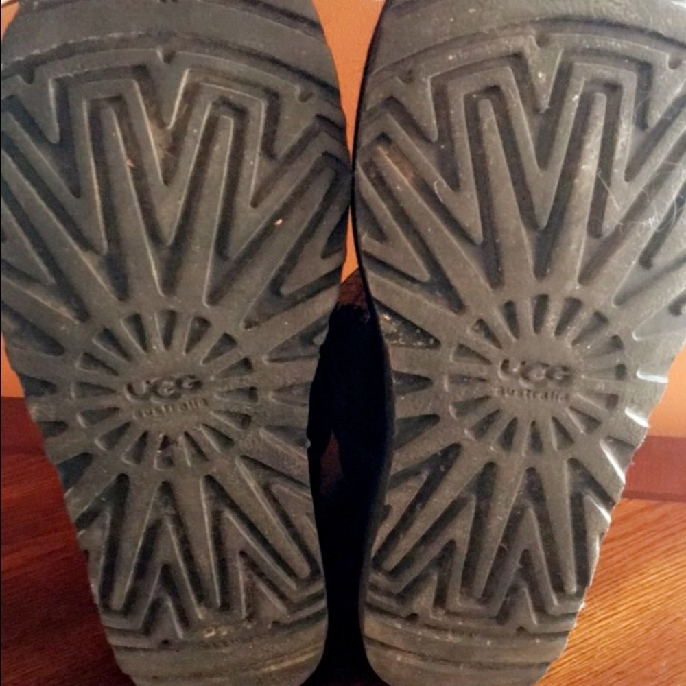 Black Sparkly Ugg Boots - image 3