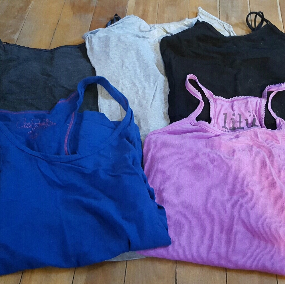 Lot of 5 tank tops