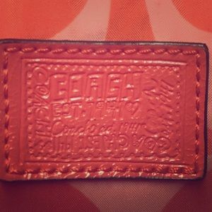 Coach Park Signature Folding Tote