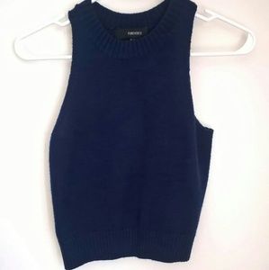 High necked tank top