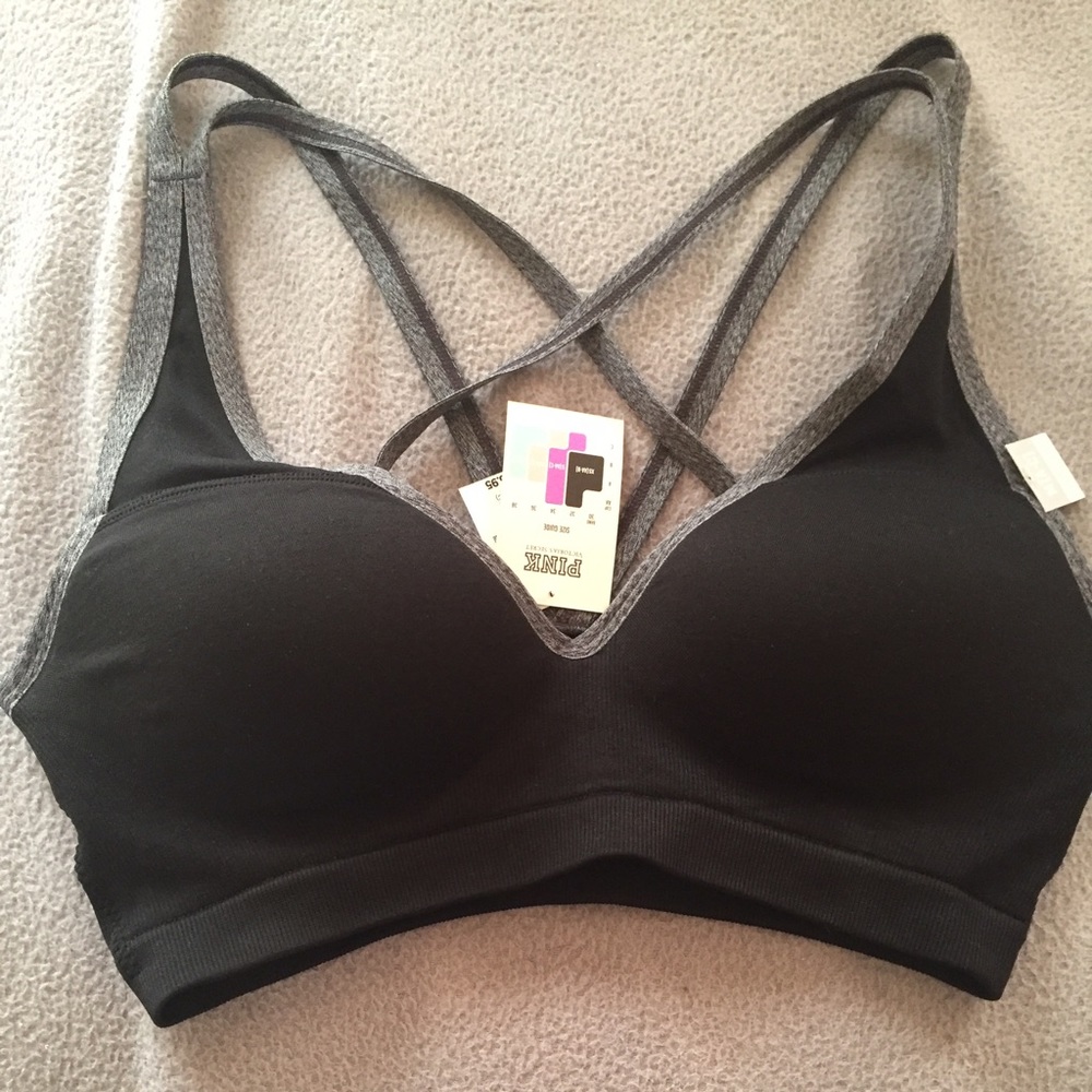 💫VS double cross padded bra