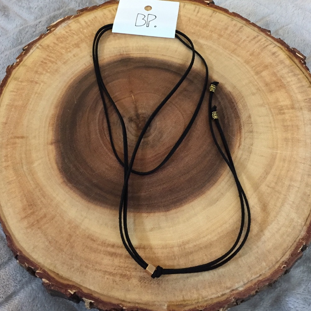 NWT BP. Velvet Wrap Necklace