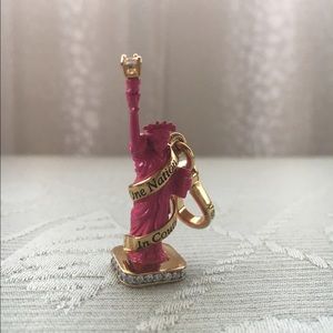 ORIGINAL Juicy Couture Pink Statue of Liberty