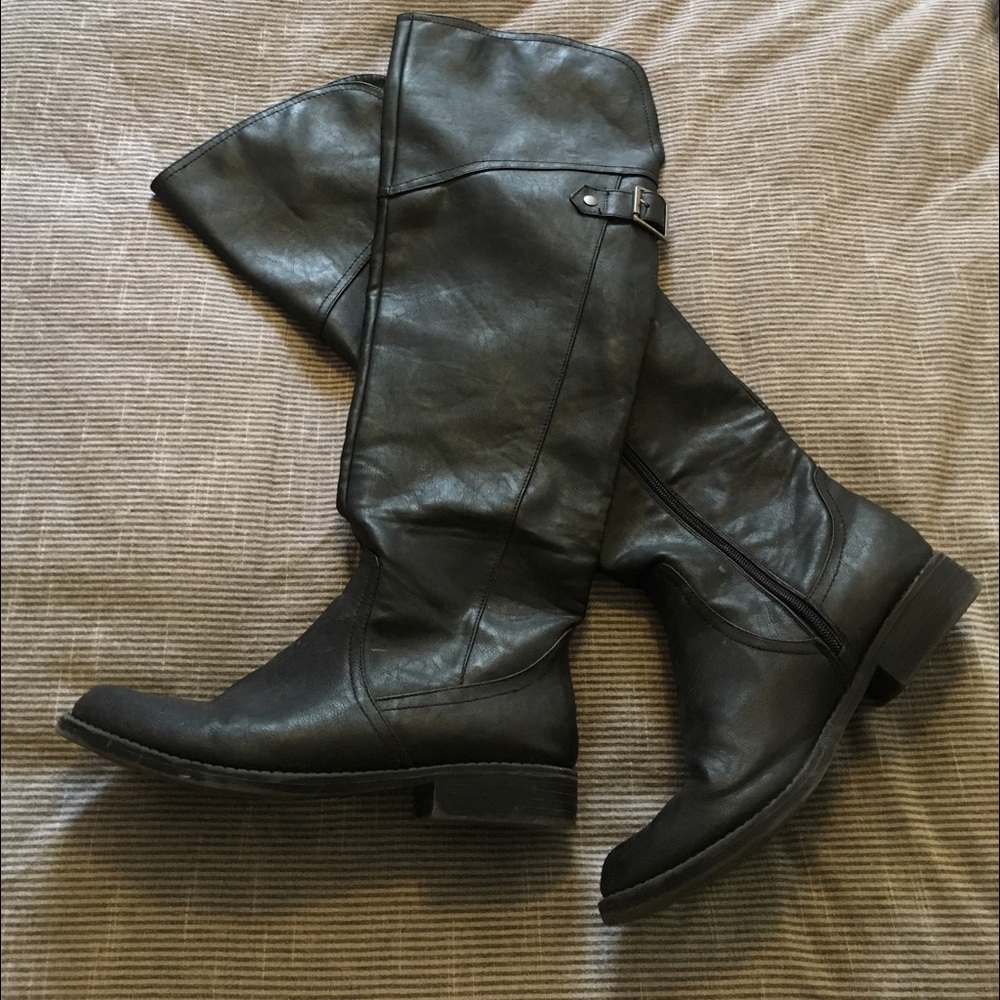 Thigh high boots