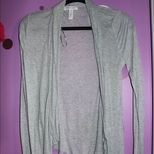 Sheer Gray Cardigan