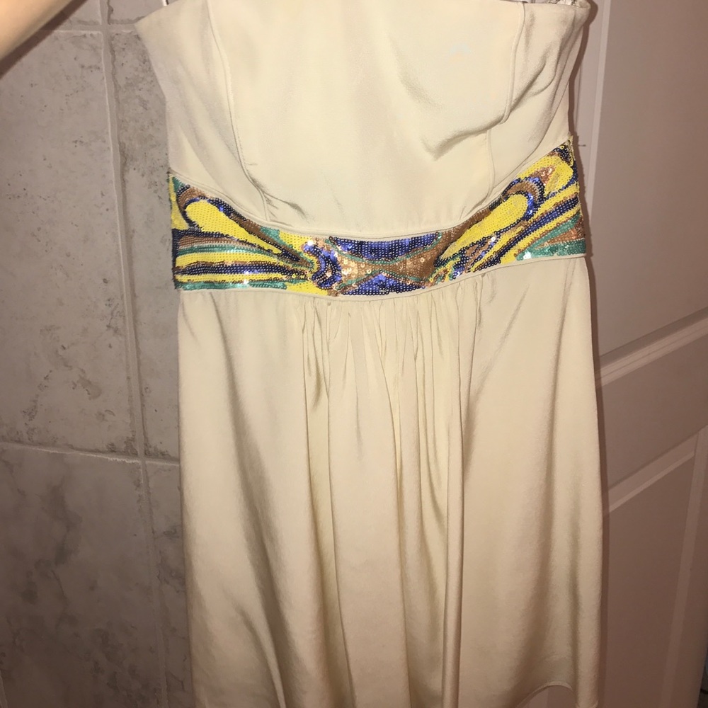 Tibi Strapless Dress