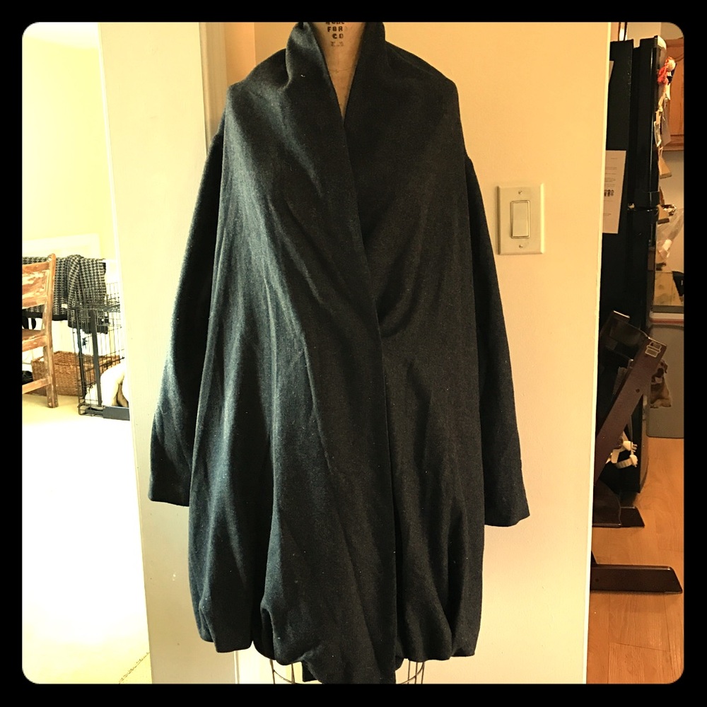 Charcoal grey coat