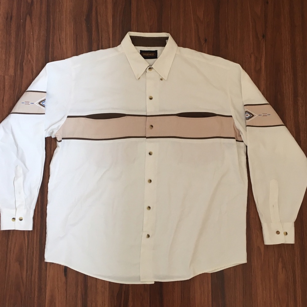 Vintage Western Button Front Shirt