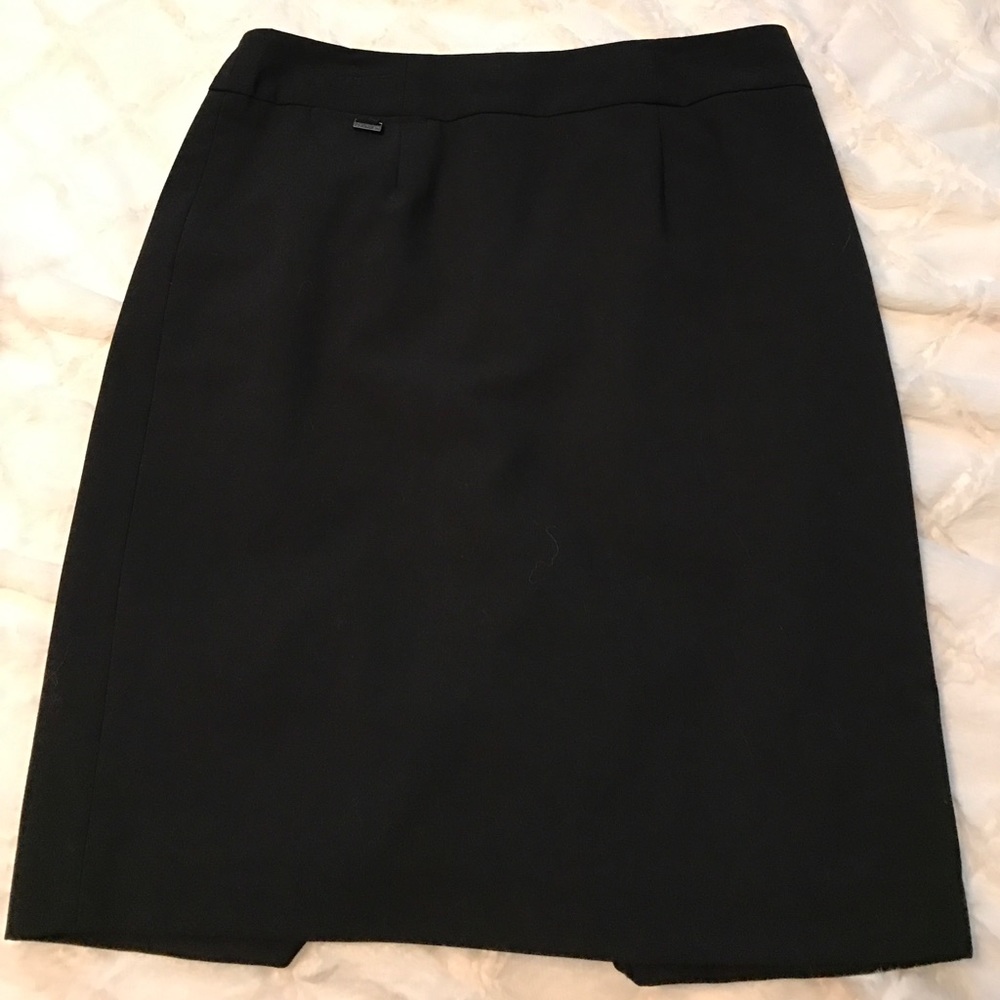 Calvin Klein black pencil skirt