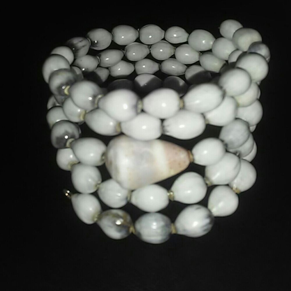 Handmade jobs tears bracelet