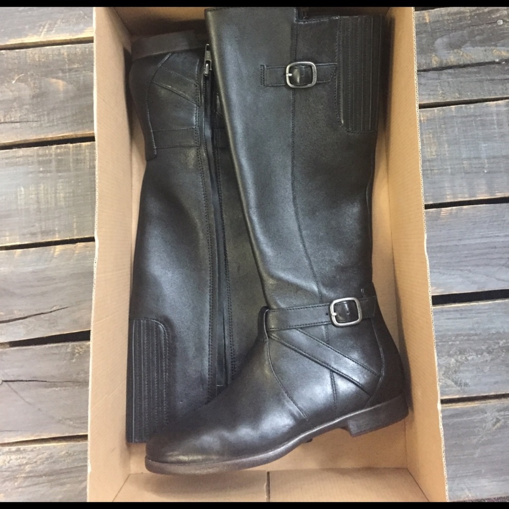 New UGG Leather Boots W 5.5