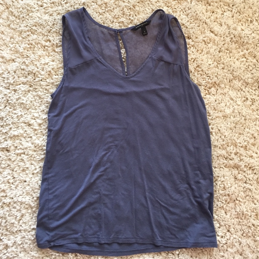 Grey Banana Republic tank top