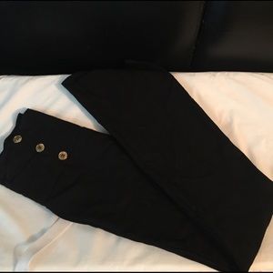 Valia women's black high waist pant