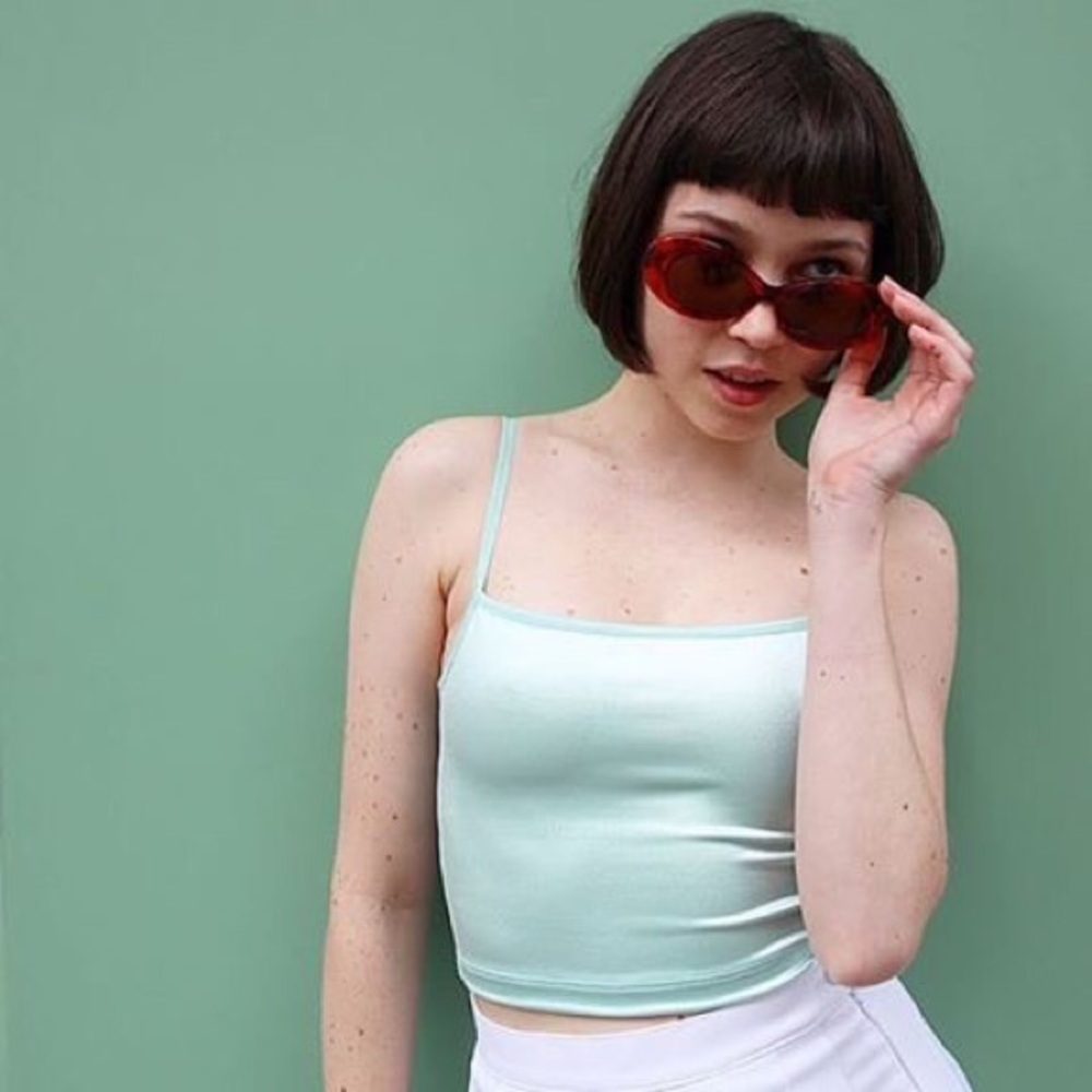 American Apparel Disco Tank in menthe