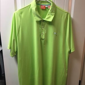 Mens puma golf shirt