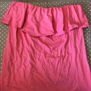 Lilly Pulitzer Ruffle Strapless Top