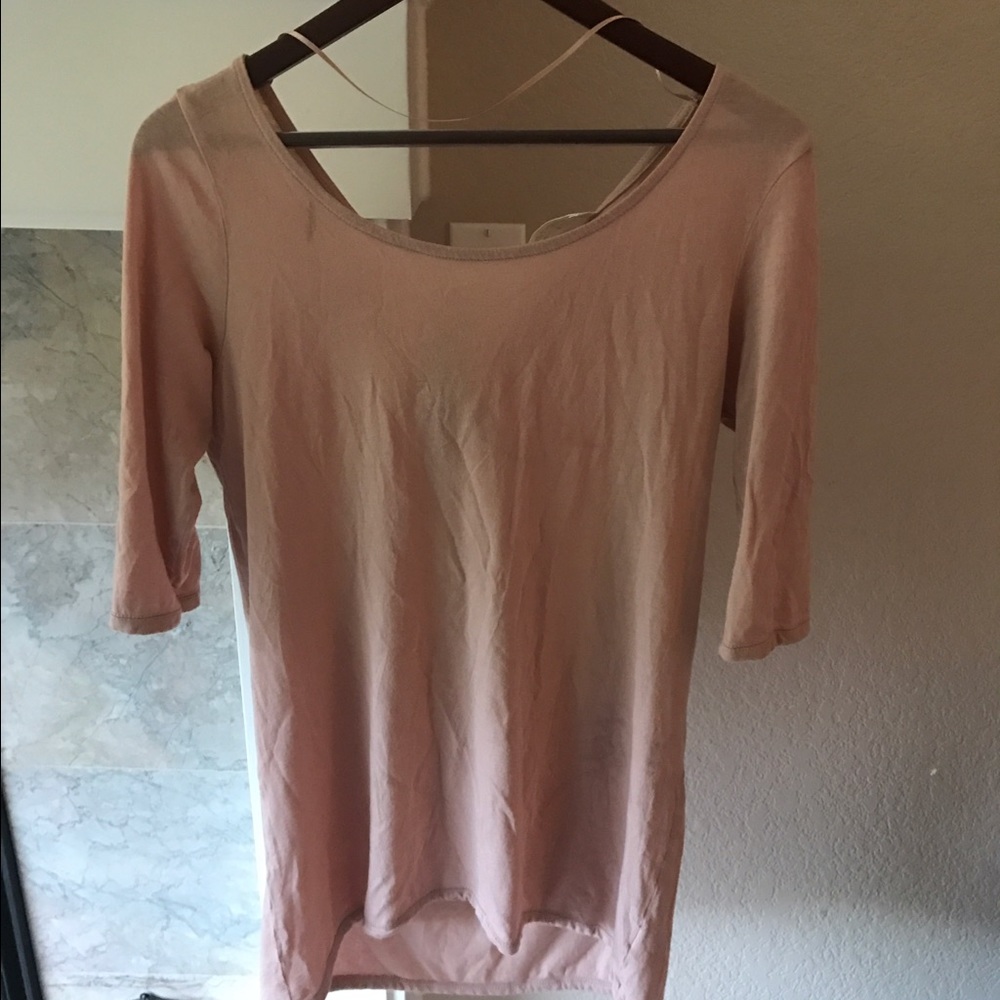 Blush tunic