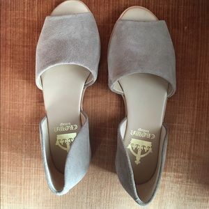 Crown Vintage open toe flat