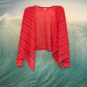 Pink cardigan