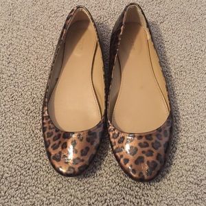 J. Crew Leopard Print Flats
