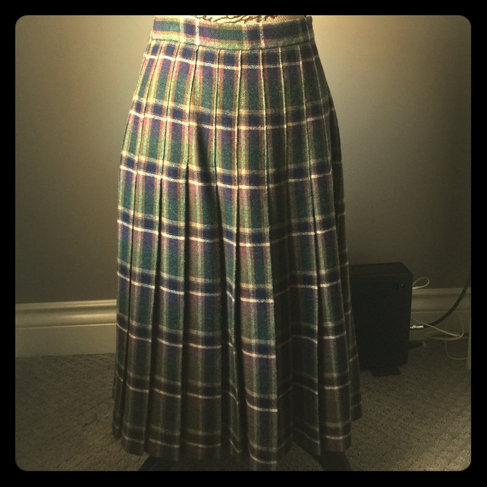 Vintage tartan skirt