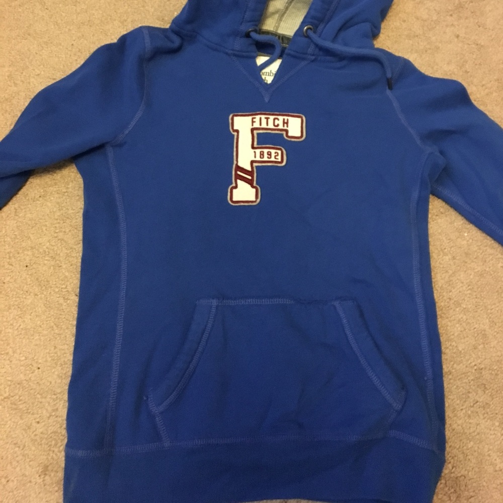 Abercrombie & Fitch Medium blue hoodie