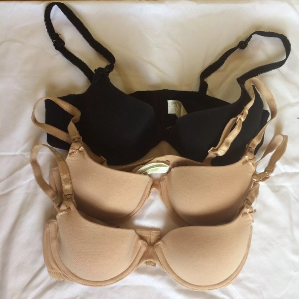 Pack of 3 Motherhood nursing bras