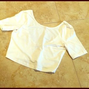 ASOS Crop Top with Low Back