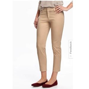 Pixie Mid-Rise Ankle Pants NWT