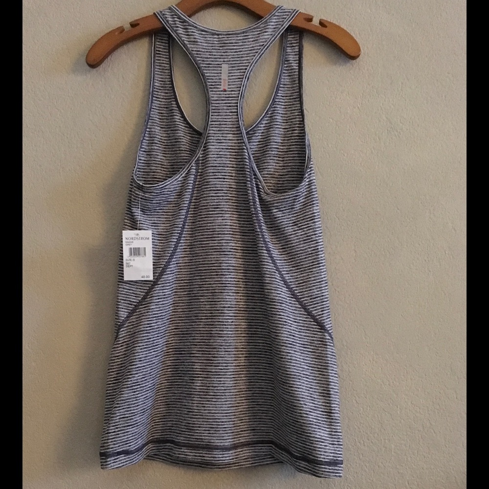 Zella Racerback Striped Tank