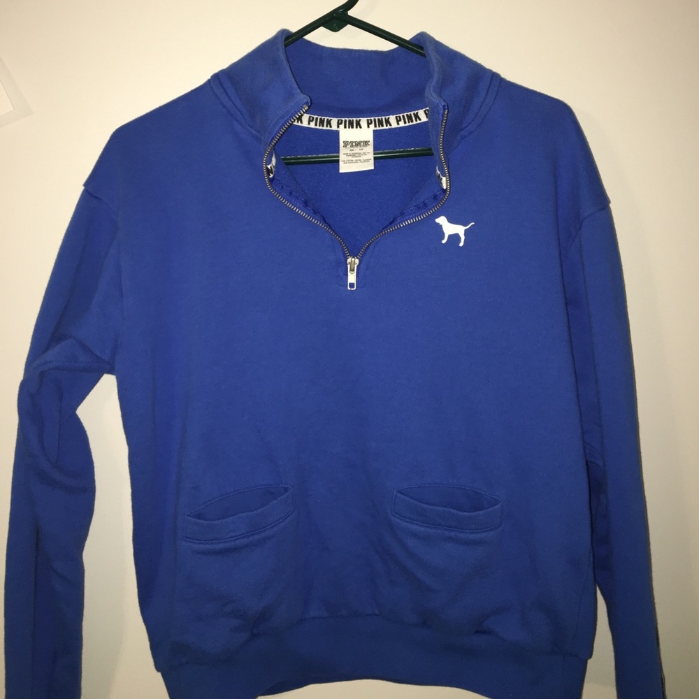 PINK quarter zip