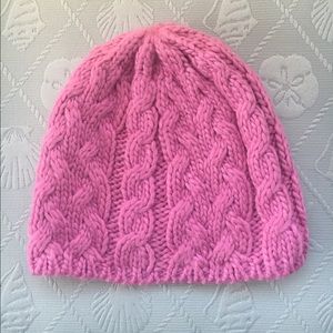 New York & Co. Pink Knit Hat