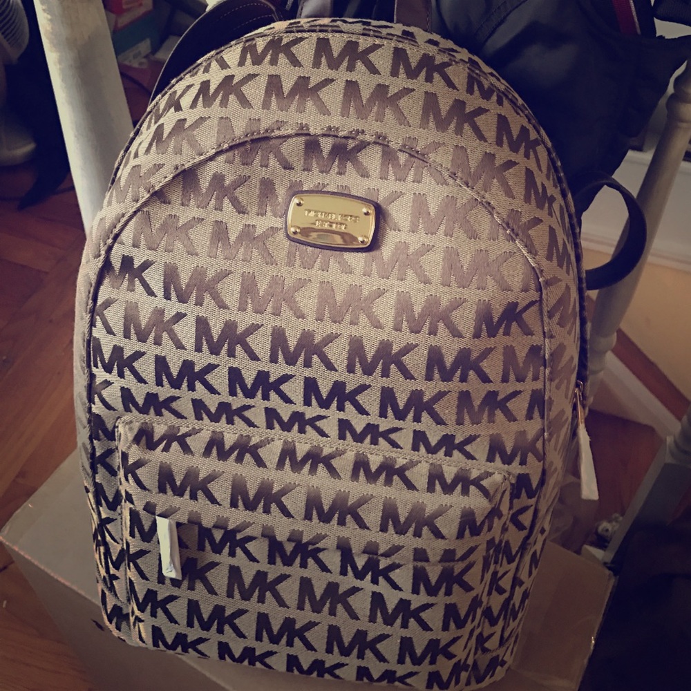 Michael kors large backpack brand new with tags