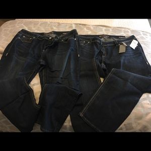 Melissa McCarthy Seven7 Jeans - 2 pair