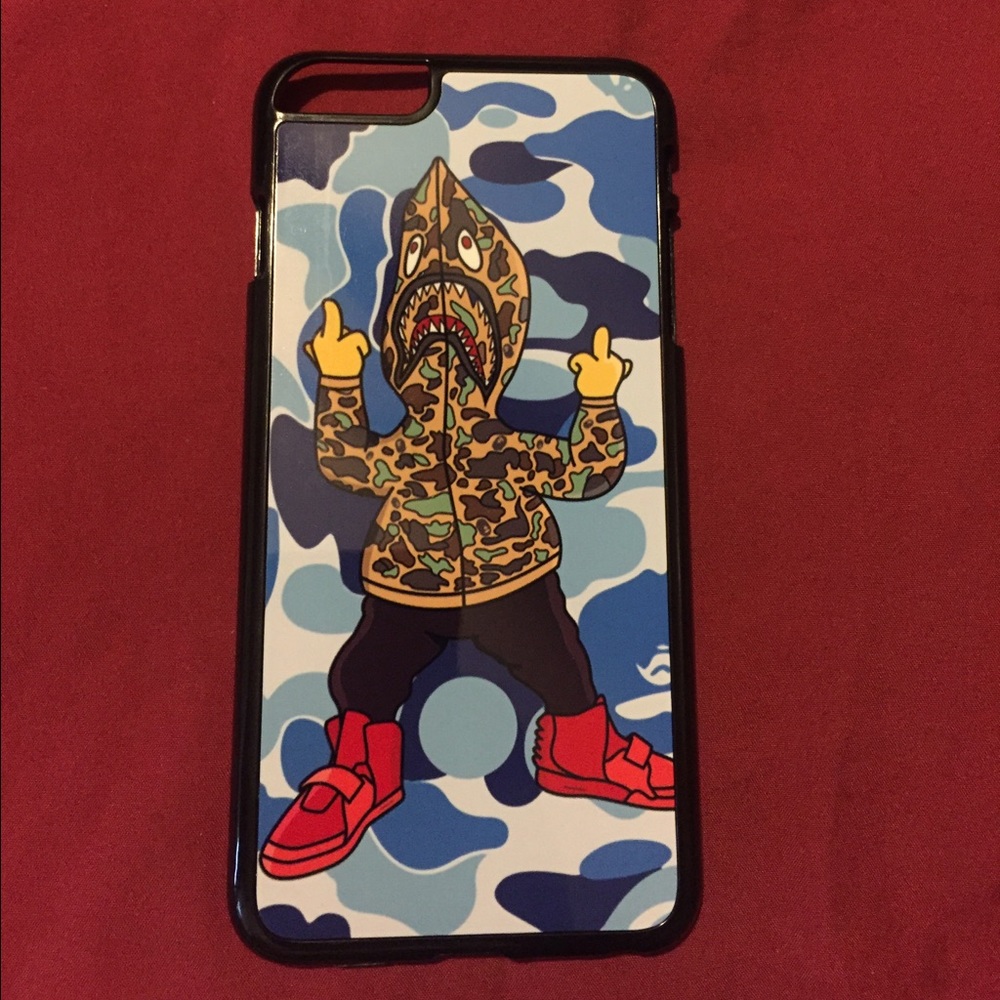BAPE SHARK HOODIE IPHONE 6S PLUS CASE