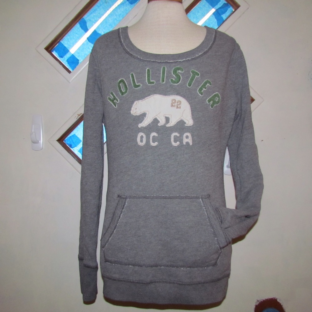 Hollister Grey Sweatshirt