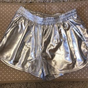 Metallic shorts