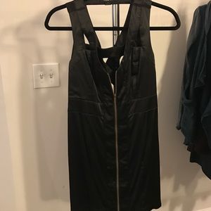 Strappy black dress!