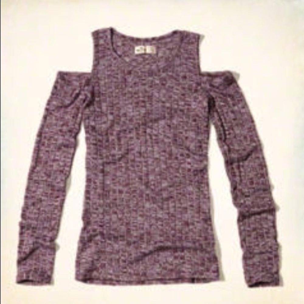 Hollister cut out shirt