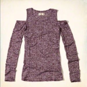 Hollister cut out shirt