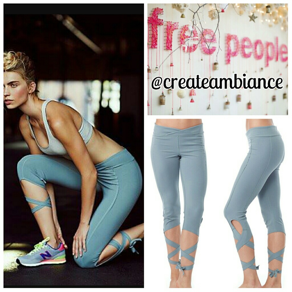 Free People Capri Tie Leggings