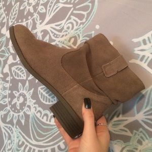 suede booties from american eagle