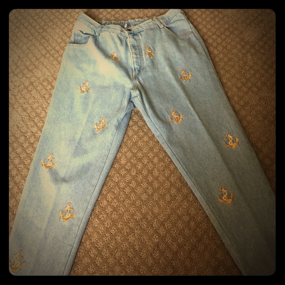 80s anchor jeans